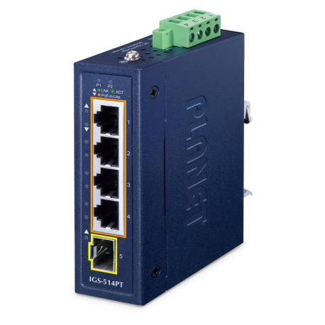 Planet IP30 Compact size 4-Port 