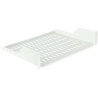 Lanview 2U 19 D 350mm RACK MOUNT SHELF WHITE (RAS210WH)