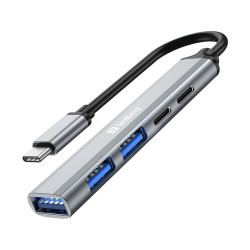 Sandberg USB-C to 3xUSB-A+2xUSB-C SAVER (336-50)