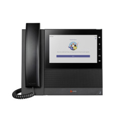 Poly Poly CCX 600 Business Media Phone for Teams And PoE-capable IP Phone Black Cable (82Z84AA)