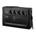 Infosec Line Interactive UPS 800 VA 4 FR/SCHUKO Outlets