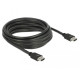 Delock 85296 HDMI cable 5 m HDMI ype A (Standard) Black