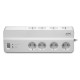 APC SurgeArrest Essential, 2690 J, 8 AC outlets, type F, 230 V, 50 Hz, 2300 W (PM8-GR)