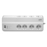 APC SurgeArrest Essential, 2690 J, 8 AC outlets, type F, 230 V, 50 Hz, 2300 W (PM8-GR)