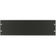 Lanview 3U 19 SCREW TYPE BLANK PANEL BLACK (RAB110BL)