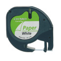 DYMO LetraTag® étiquettes en papier Original / 12mm x 4m (S0721510)