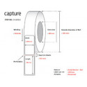 Capture Label 100 x 50, Core 40, (CA-LB3014)