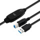 MicroConnect Active USB 3.2 Gen 1 A-B 7m 