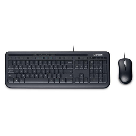 Microsoft 600 Keyboard Mouse Included Usb Qwertz German Black 