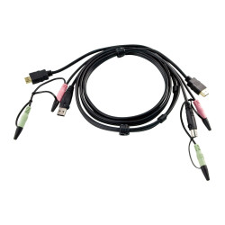 Aten USB HDMI KVM Cable 1.8m (2L-7D02UH)