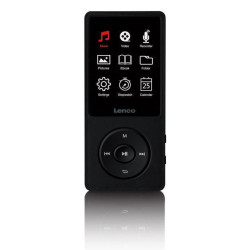 Lenco Mp3 Player 8 Gb Black 