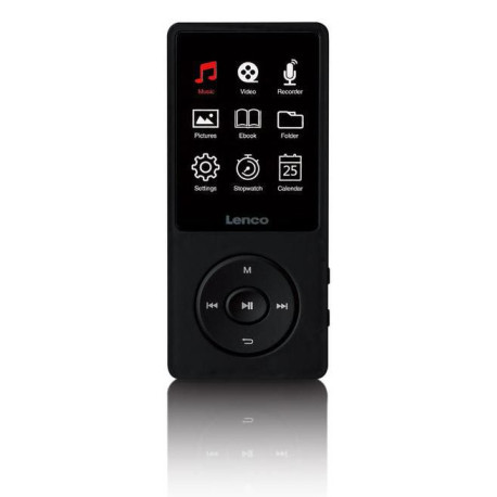 Lenco Mp3 Player 8 Gb Black 