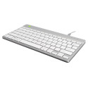 R-Go Tools Compact Break ergonomic keyboard (RGOCOITWDWH)