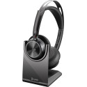 Poly by HP Voyager Headset Focus 2 UC, Stereo, MS, W Stand