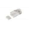 Lanview RJ45 UTP plug Cat6 for AWG 24-26 solid/stranded conductor
