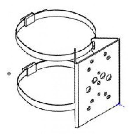 Raytec Pole Bracket Clamp for (PBC-1)