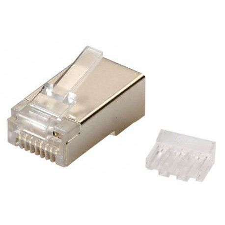 Lanview RJ45 FTP plug Cat6 for AWG 24-26 solid/stranded conductor