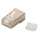 Lanview RJ45 FTP plug Cat6 for AWG 24-26 solid/stranded conductor (LVN125419)