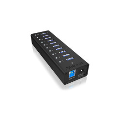 ICY BOX USB 3.0 Hub, 10 Port (IB-AC6110)