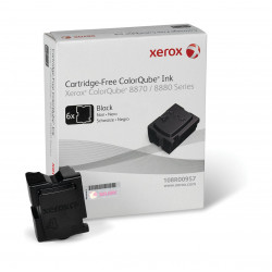  Xerox ColorStix Noir(e) 108R00957 ~16700 Pages Solid Ink, pack de 6