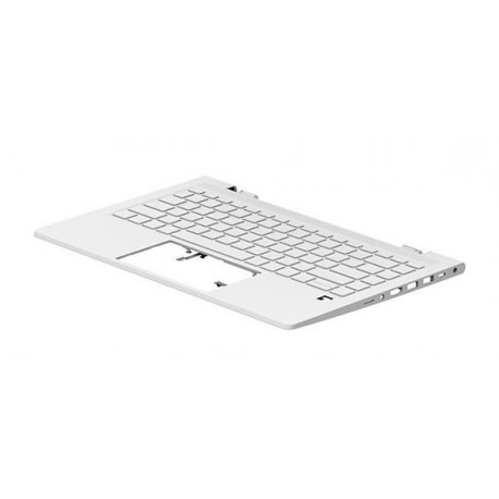 HP TOP COVER W/KBD CP BL SR GR (M23769-041)