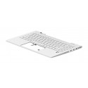 HP TOP COVER W/KBD CP BL SR GR (M23769-041)