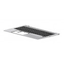 HP Top Cover W/Keyboard CP+PS BL NTL (M35816-B31)