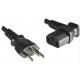 MicroConnect Power Cord Swiss - C13 90°1.8m (PE160418A)