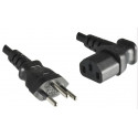 MicroConnect Power Cord Swiss - C13 90°1.8m (PE160418A)