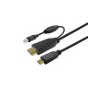 Vivolink Touchscreen Cable 5m Black (PROUSBCHDMIUSBB5)