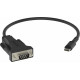 Vision Serial Cable Black Rs-232 Usb-C (TC-USBCSER/BL)