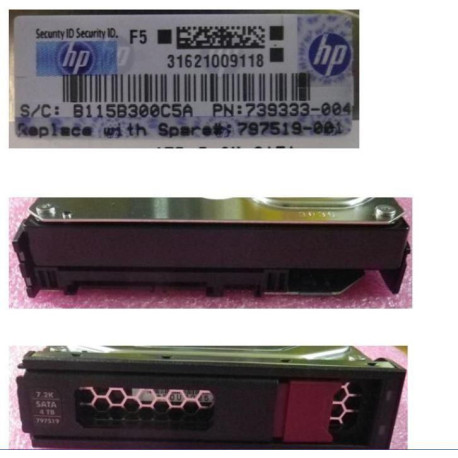Hewlett Packard Enterprise DRV HD 4TB 6G 7.2K 3.5 SATA LP (797519-001)