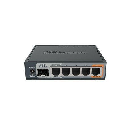 MikroTik hEX S with Dual Core 880MHz (RB760IGS)