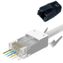 Lanview RJ45 STP plug Cat6A/Cat7 for 