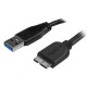 StarTech.com 20 SLIM USB 3.0 MICRO B CABLE (USB3AUB50CMS)